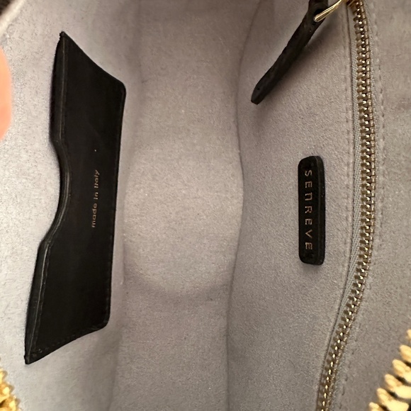 Senreve Coda Belt Bag | Black Croc Emboss - Picture 8 of 10